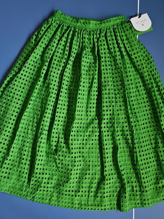 Easter Kate Spade New York x Target eyelet shell tank top green Skirt set xxs xs - Picture 5 of 7